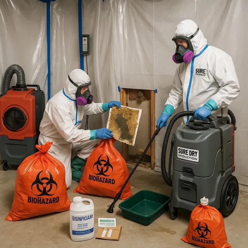 Contaminated Water Handling Protocols process in Forest Lake, IL