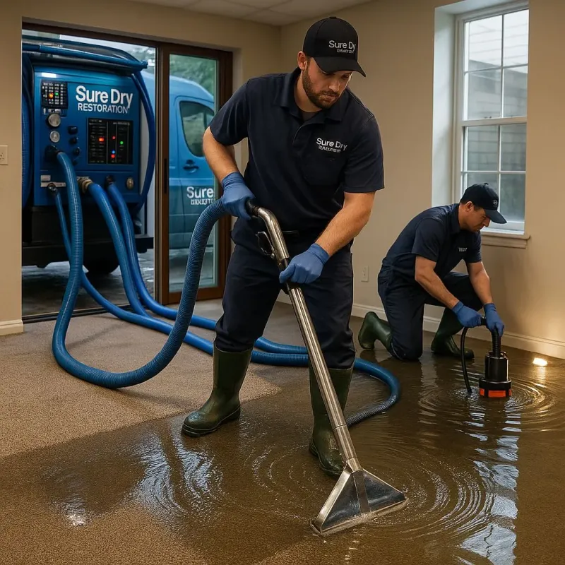 Water Extraction and Removal process in Forest Lake, IL